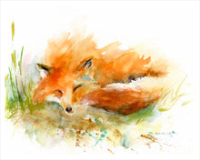 Load image into Gallery viewer, Sleepy Little Fox
